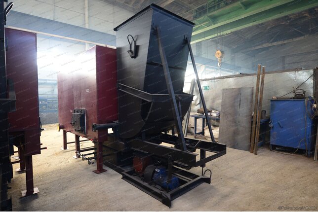 Котлы КВм 1.28 МВт с ТШПМ-1.5