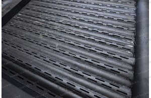 Котел 0.4 МВт на дровах - топка с охлаждаемыми колосниками