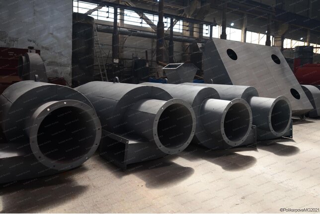 Изготовление промышленных циклонов ЦН 15 400 4СП