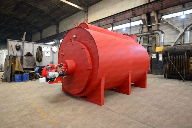 Парогенератор на жидком топливе 1200 кг температура 130 С